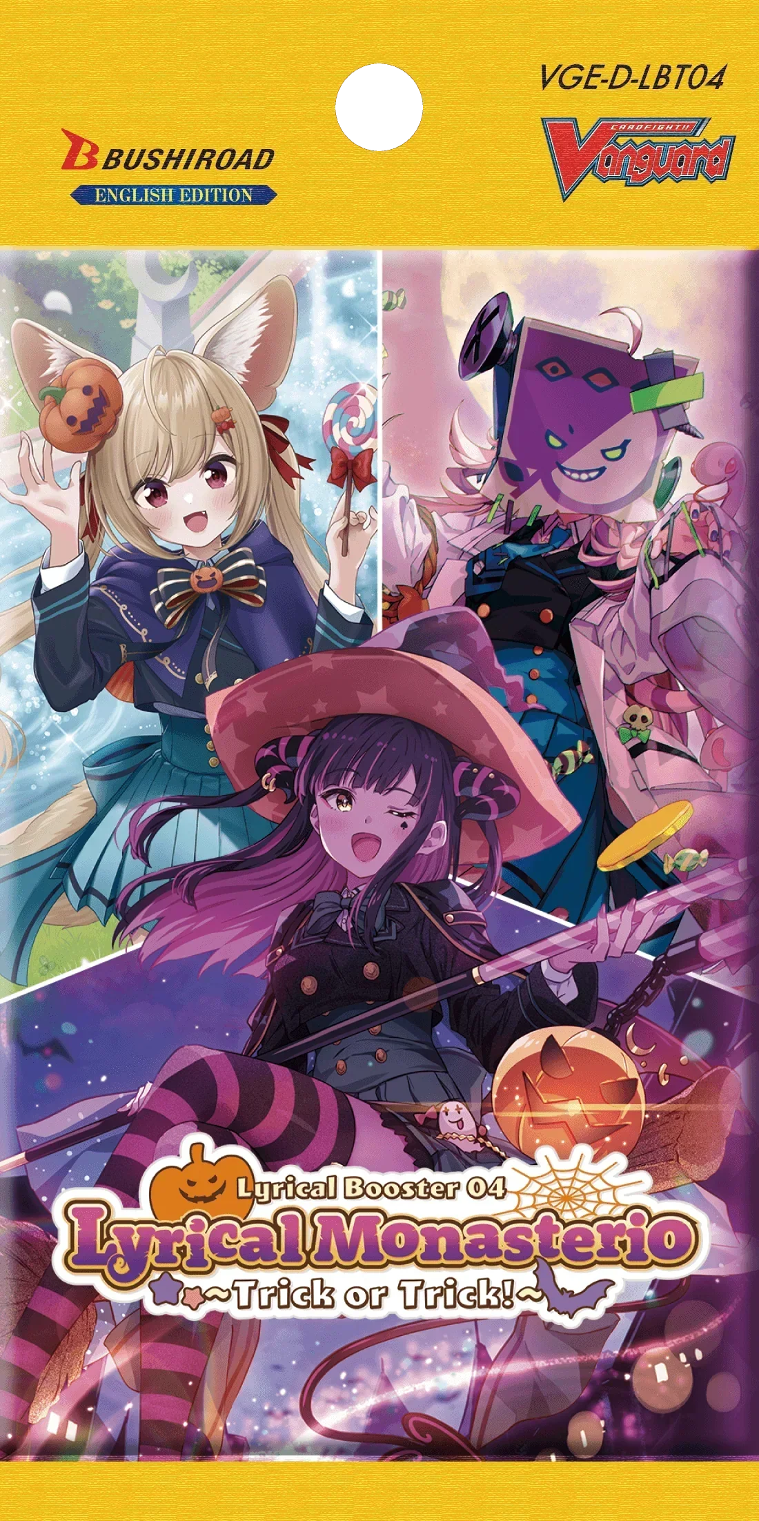 Cardfight!! Vanguard - Lyrical Booster - 04 Lyrical Monasterio: Trick or Trick Booster Box (16x Packs)