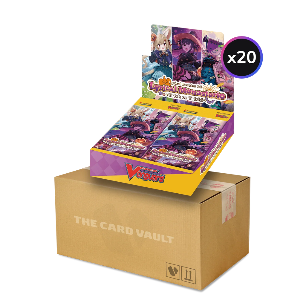 Cardfight!! Vanguard - Lyrical Booster - 04 Lyrical Monasterio: Trick or Trick - Display Case (20x Booster Boxes)