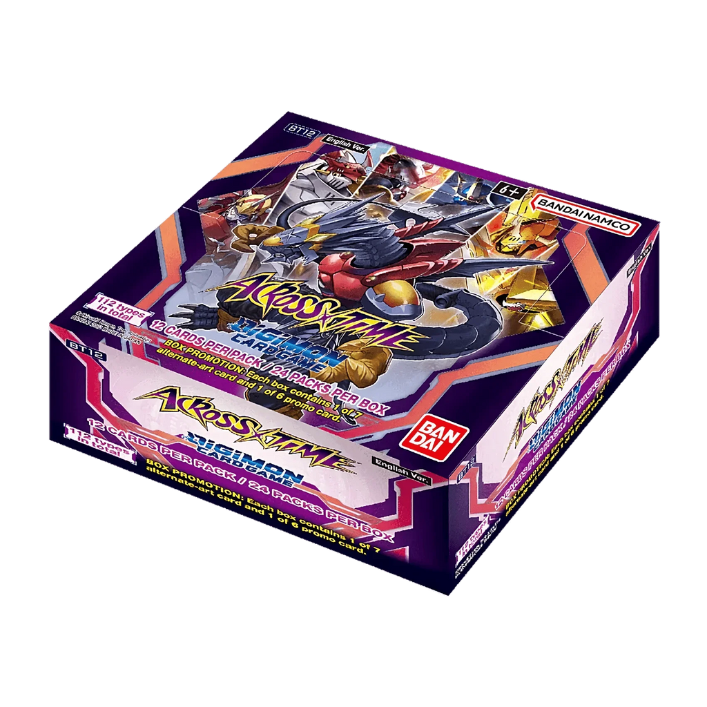 Digimon Card Game - Across Time (BT12) - Booster Box (24x Packs)
