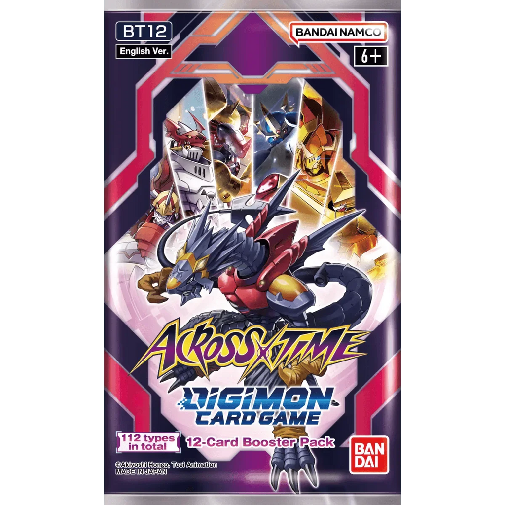 Digimon Card Game - Across Time (BT12) - Booster Box (24x Packs)