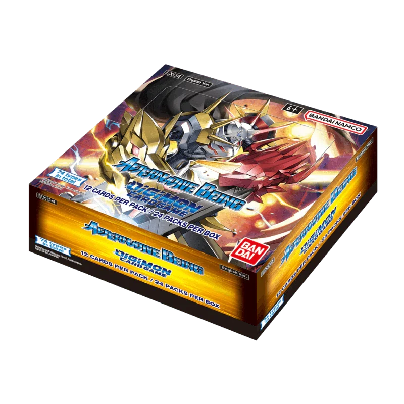 Digimon Card Game - Alternative Being (EX04) - Display Case (12x Booster Boxes)