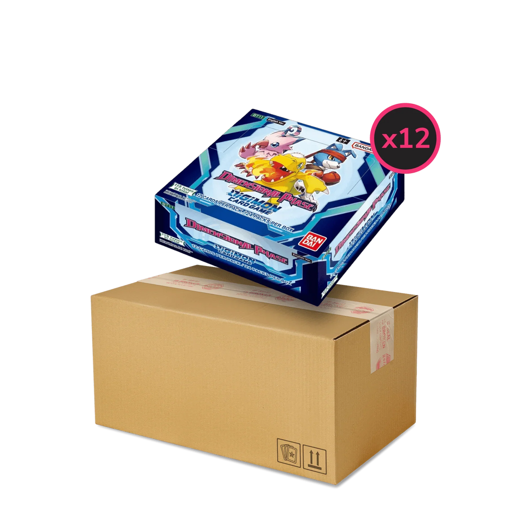 Digimon Card Game - Dimensional Phase (BT11) - Display Case (12x Booster Boxes)
