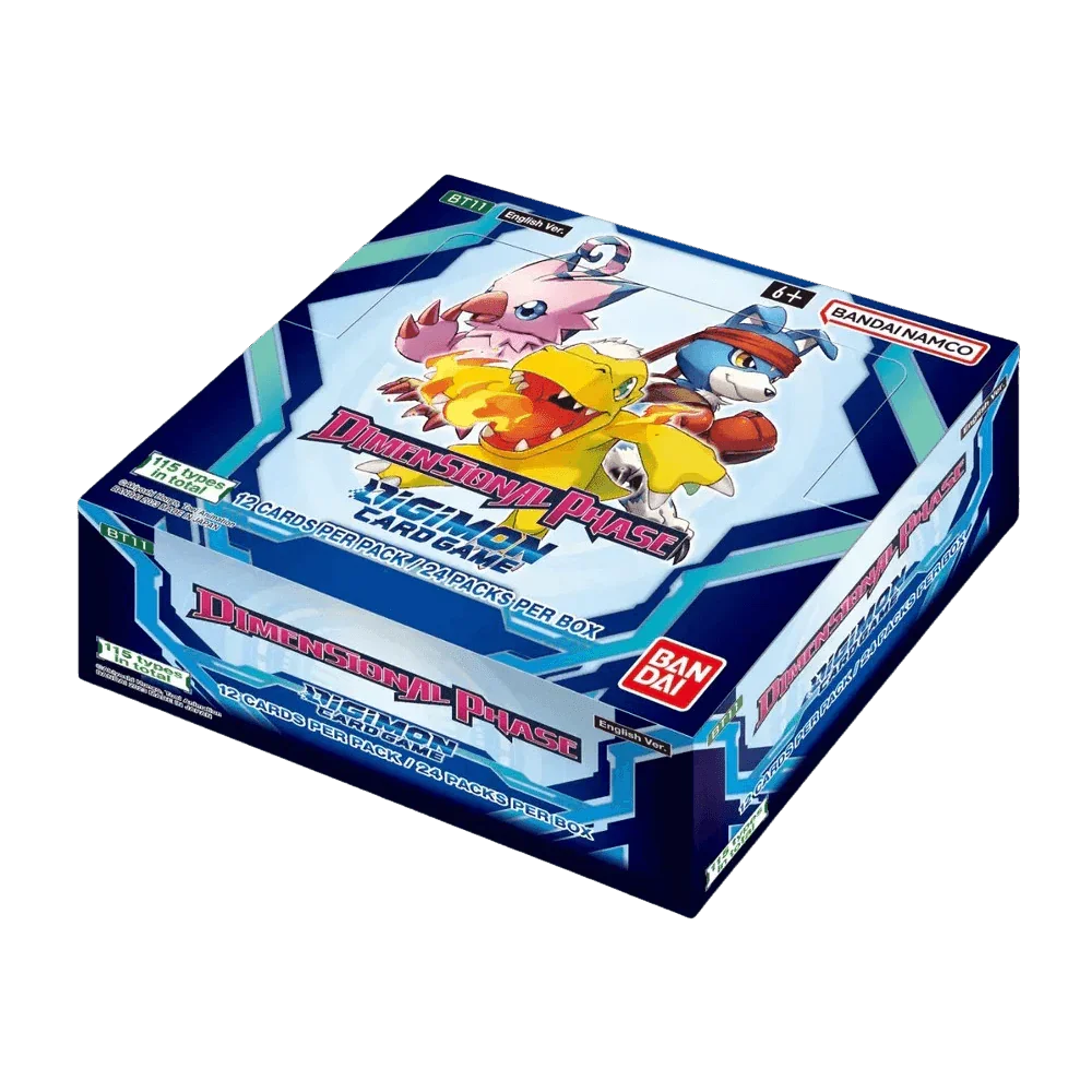Digimon Card Game - Dimensional Phase (BT11) - Display Case (12x Booster Boxes)