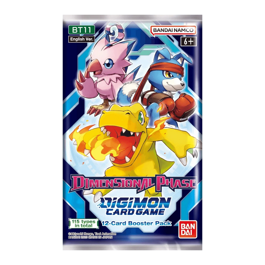 Digimon Card Game - Dimensional Phase (BT11) - Display Case (12x Booster Boxes)