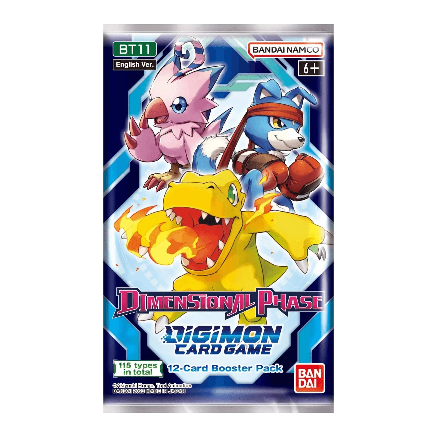 Digimon Card Game - Dimensional Phase (BT11) - Display Case (12x Booster Boxes)