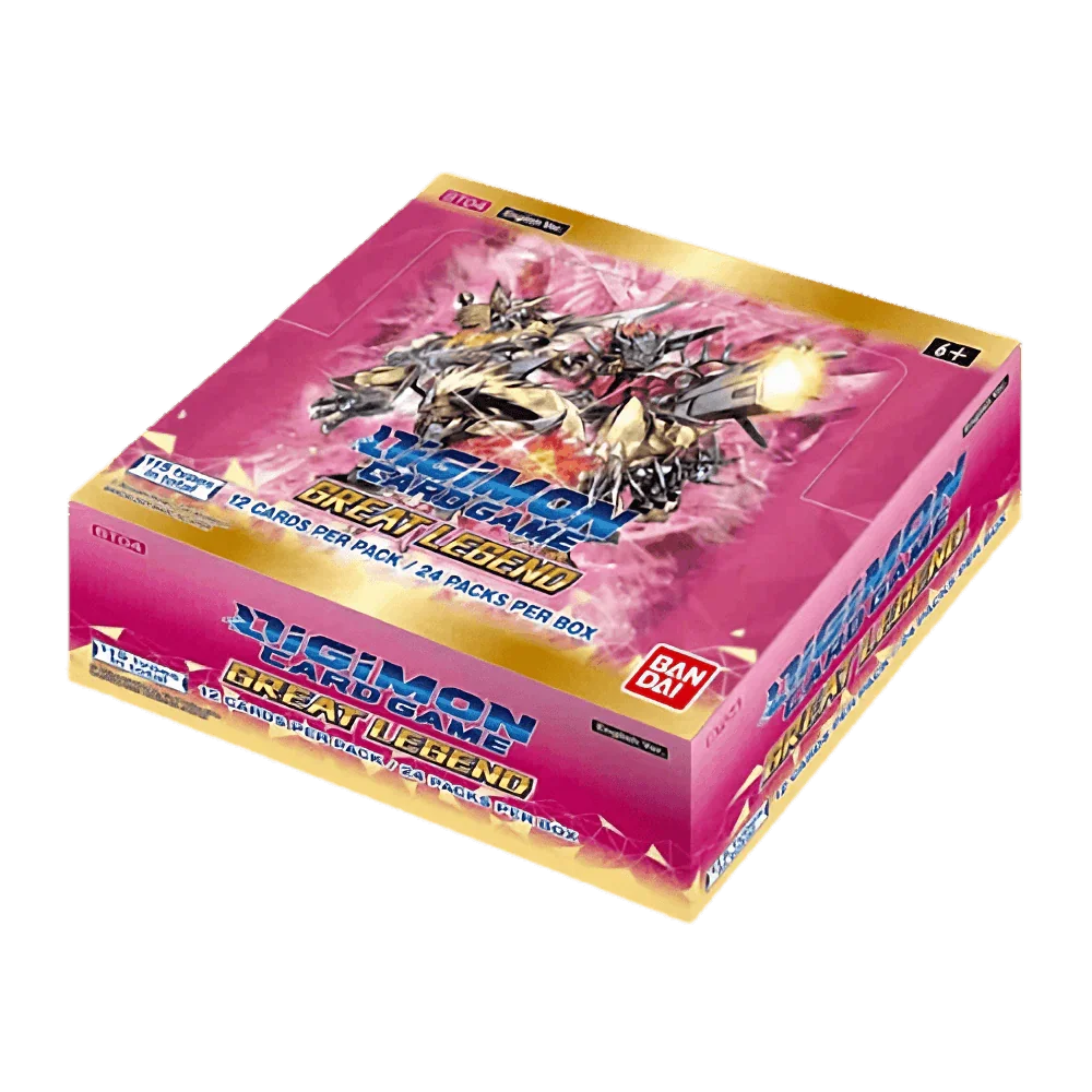 Digimon Card Game - Great Legend (BT04) - Booster Box (24x Packs)