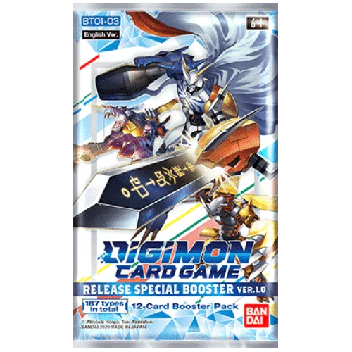 Digimon Card Game - Release Special Booster Ver.1.0 (BT01-03) - Booster Pack