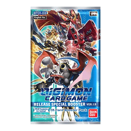 Digimon Card Game - Release Special Booster Ver. 1.5 (BT01-03) - Booster Box (24x Packs)