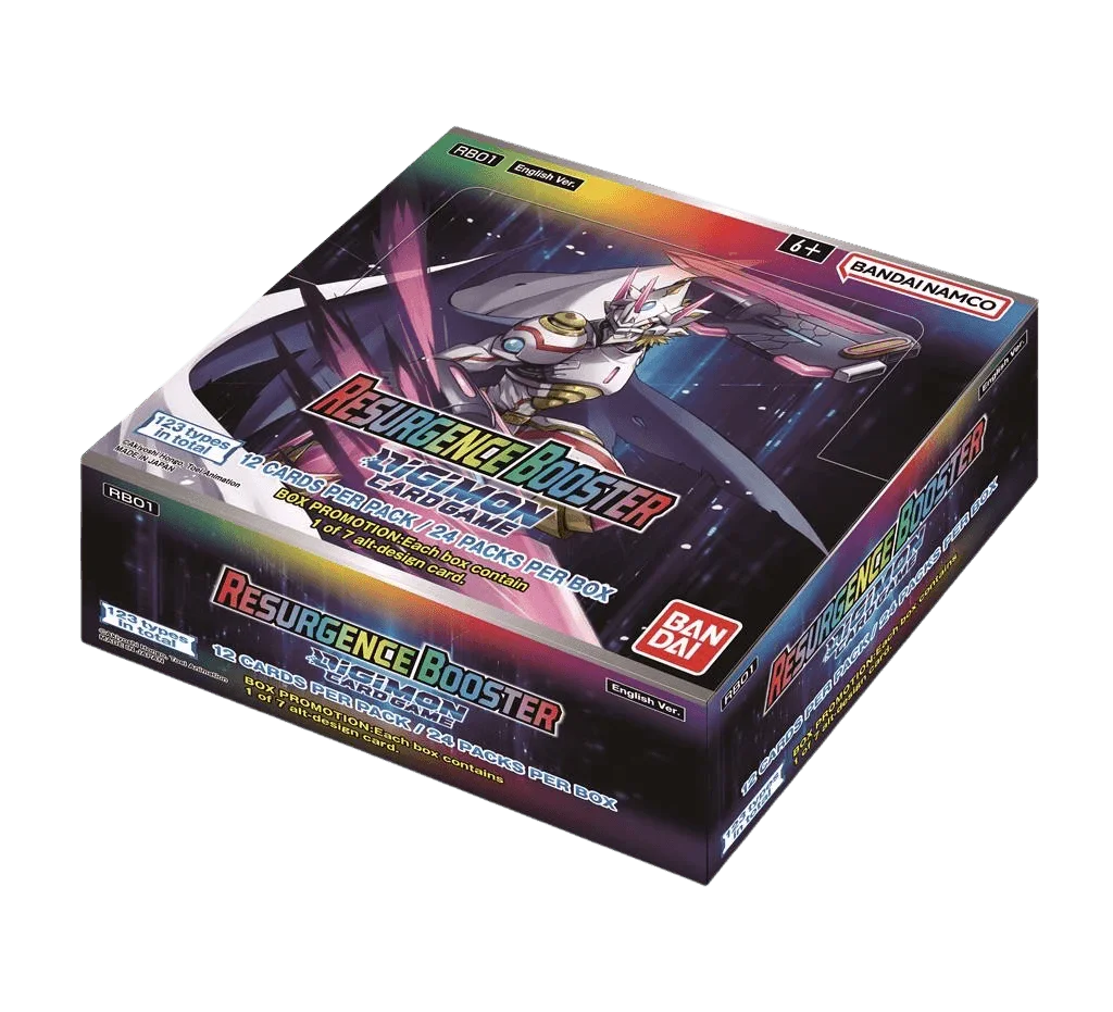 Digimon Card Game - Resurgence Booster (RB01) - Display Case (12x Booster Boxes)