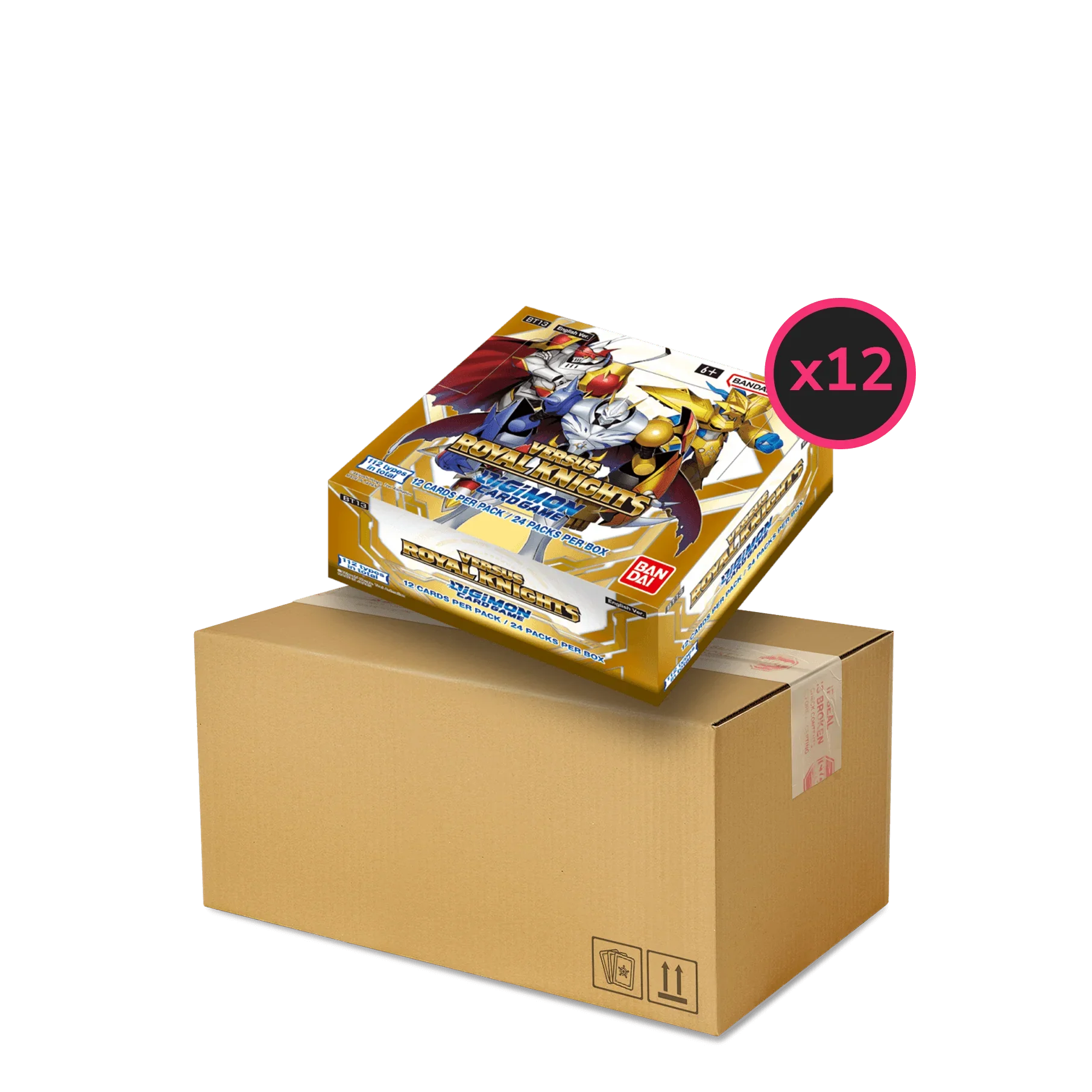 Digimon Card Game - Versus Royal Knights (BT13) - Display Case (12x Booster Boxes)