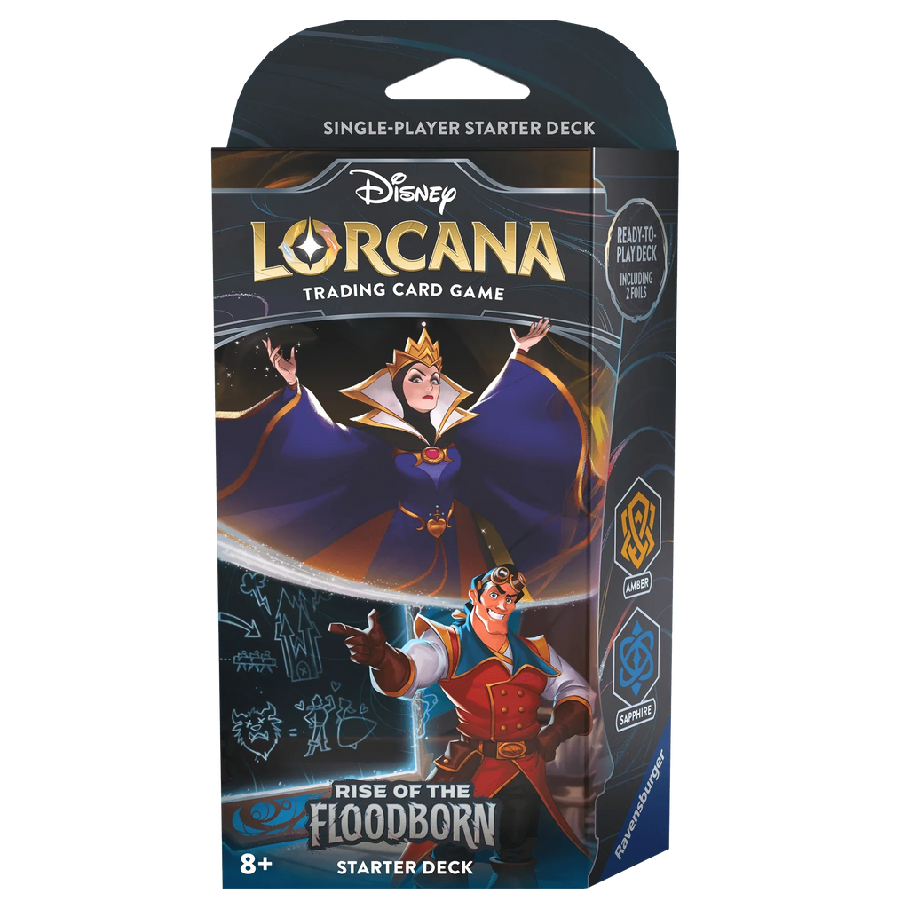 Disney - Lorcana TCG - Rise of the Floodborn - Starter Deck - Amber and Sapphire