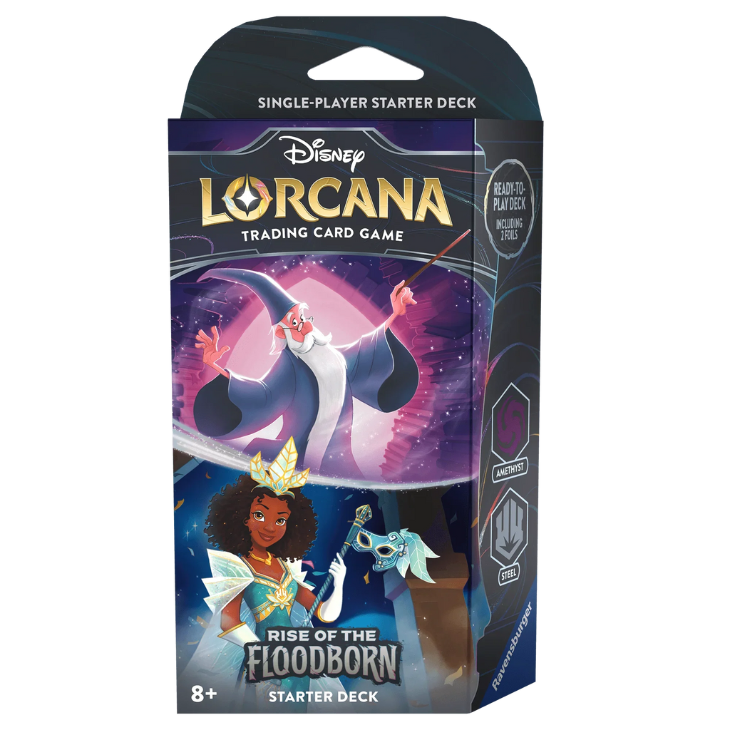 Disney - Lorcana TCG - Rise of the Floodborn - Starter Deck - Amethyst and Steel