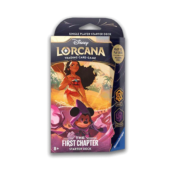 Disney - Lorcana TCG - The First Chapter - Starter Deck - Sorcerer Mickey & Moana