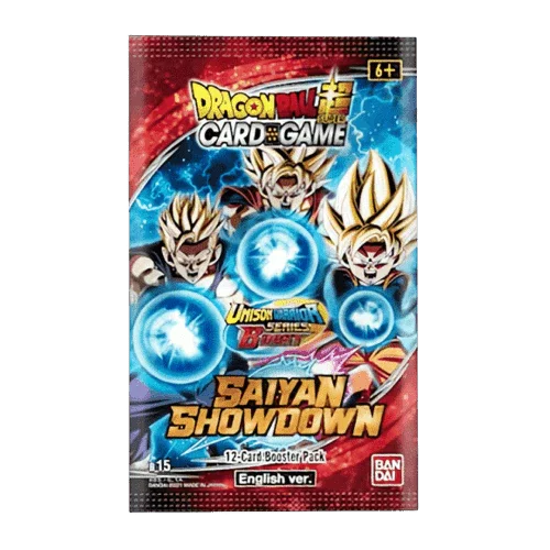 Dragon Ball Super CG - Masters - Unison Warrior Series - Saiyan Showdown (B15) - Booster Box (24x Packs)