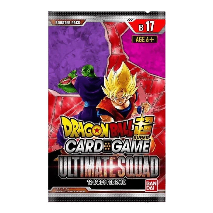 Dragon Ball Super CG Masters - Unison Warrior Series - Ultimate Squad (B17) - Booster Pack