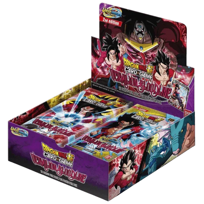 Dragon Ball Super CG - Masters - Unison Warrior Series - Vermilion Bloodline (B11) - Booster Box (24x Packs)