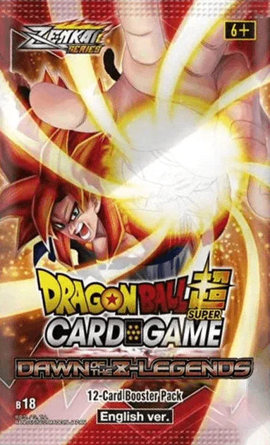 Dragon Ball Super CG Masters - Zenkai Series Set 01 - Dawn of the Z-Legends (B18) - Booster Pack