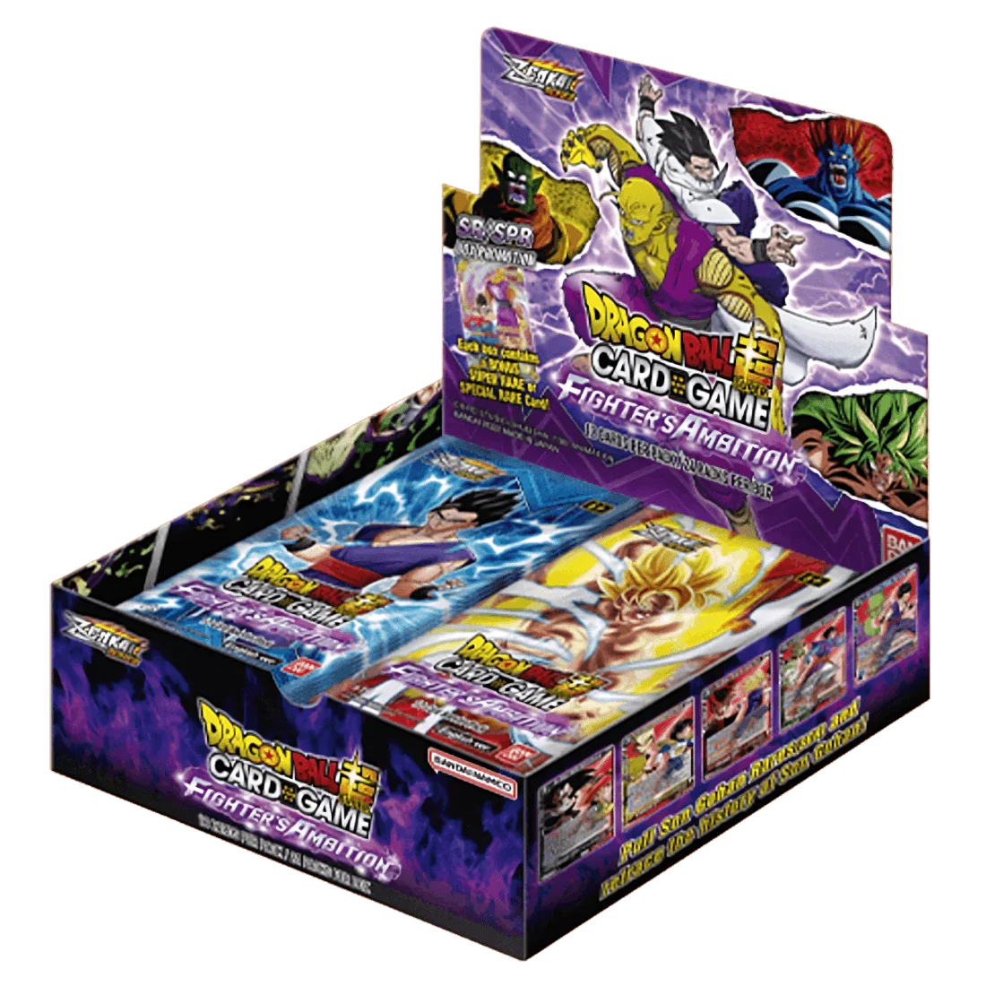 Dragon Ball Super CG Masters - Zenkai Series Set 02 - Fighter's Ambition (B19) - Booster Box (24x Packs)