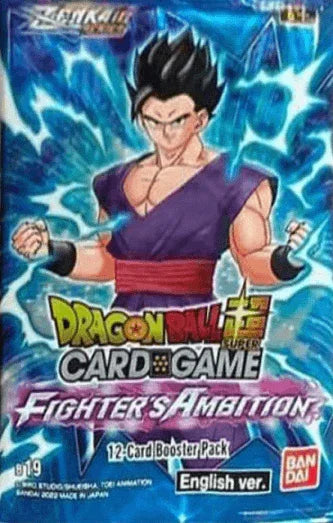 Dragon Ball Super CG Masters - Zenkai Series Set 02 - Fighter's Ambition (B19) - Booster Pack