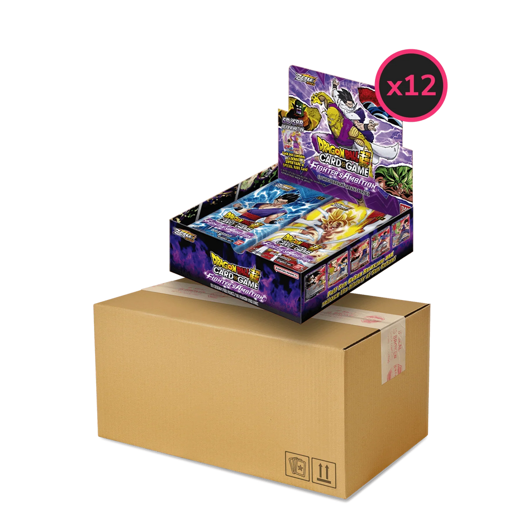 Dragon Ball Super CG Masters - Zenkai Series Set 02 - Fighter's Ambition (B19) - Display Case (12x Booster Boxes)