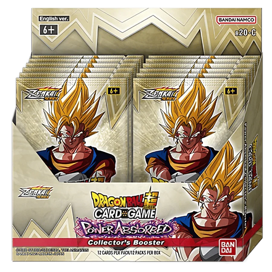 Dragon Ball Super CG Masters - Zenkai Series Set 03 - Power Absorbed (B20-C) - Collector Booster Box
