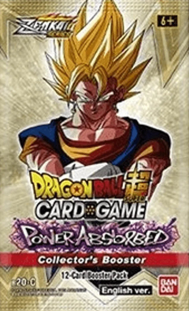 Dragon Ball Super CG Masters - Zenkai Series Set 03 - Power Absorbed (B20-C) - Collector Booster Pack