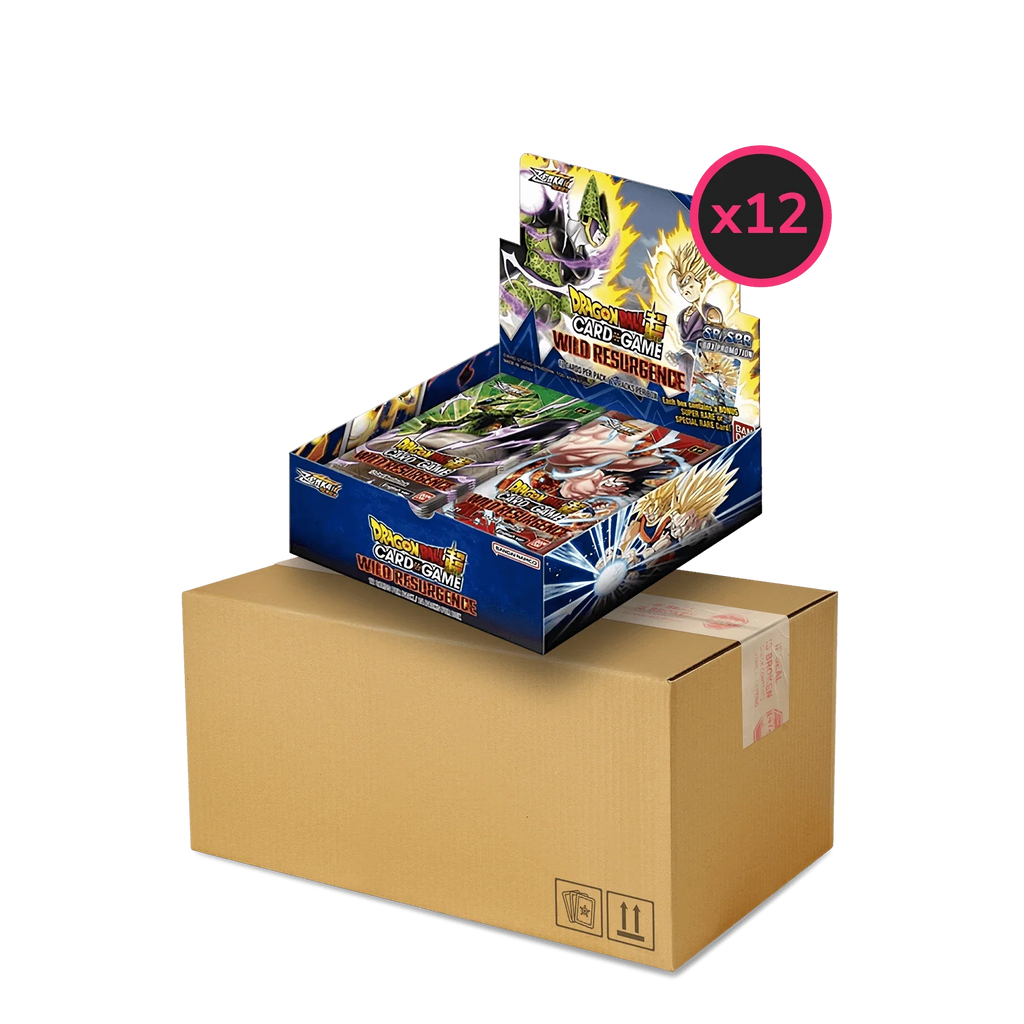 Dragon Ball Super CG Masters - Zenkai Series Set 04 - Wild Resurgence (B21) - Display Case (12x Booster Boxes)