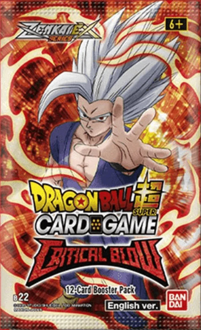 Dragon Ball Super CG Masters - Zenkai Series Set 05 - Critical Blow (B22) - Booster Pack