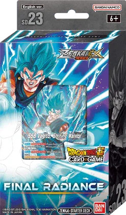 Dragon Ball Super CG Masters - Zenkai Series Starter Deck 05 (SD23) - Final Radiance