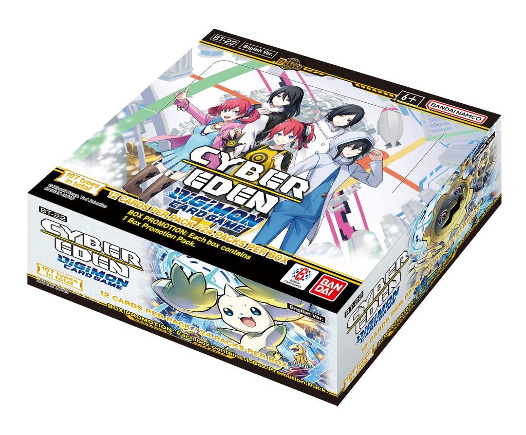 Digimon Card Game - Cyber Eden (BT22) - Display Case (12x Booster Boxes)