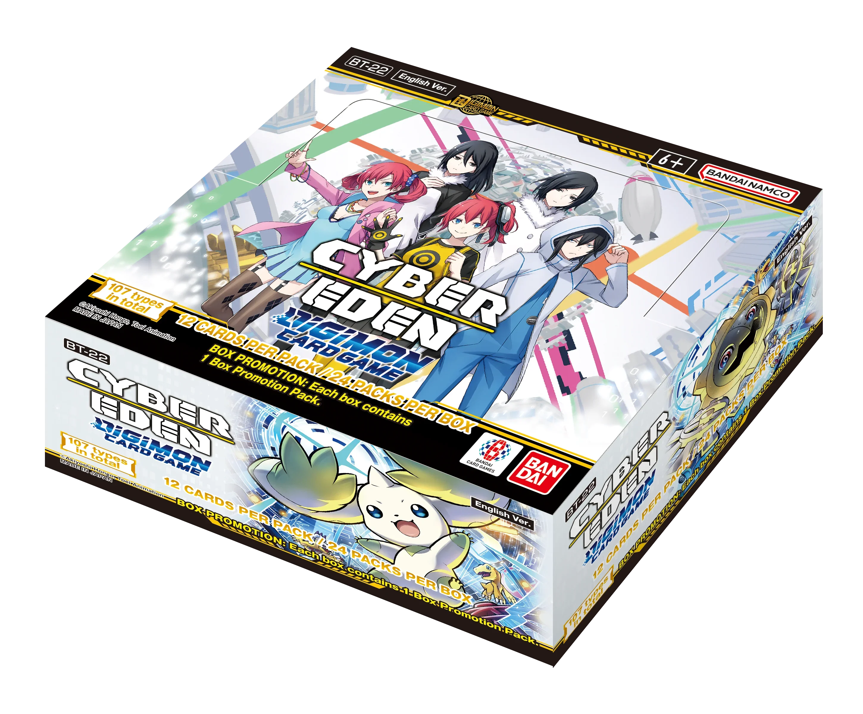 Digimon Card Game - Cyber Eden (BT22) - Display Case (12x Booster Boxes)