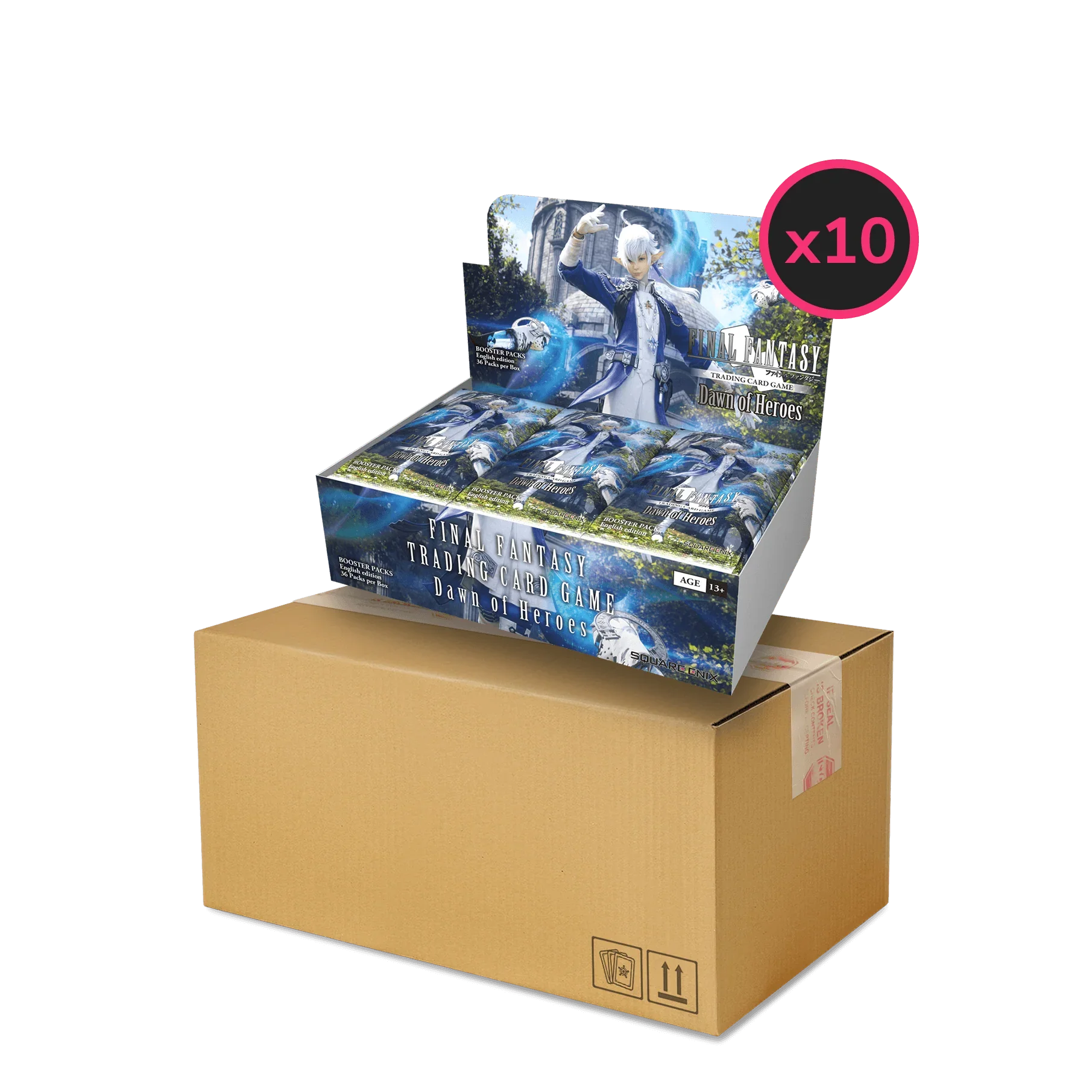 Final Fantasy TCG - Opus XX (20) - Dawn Of Heroes - Display Case (6x Booster Boxes)