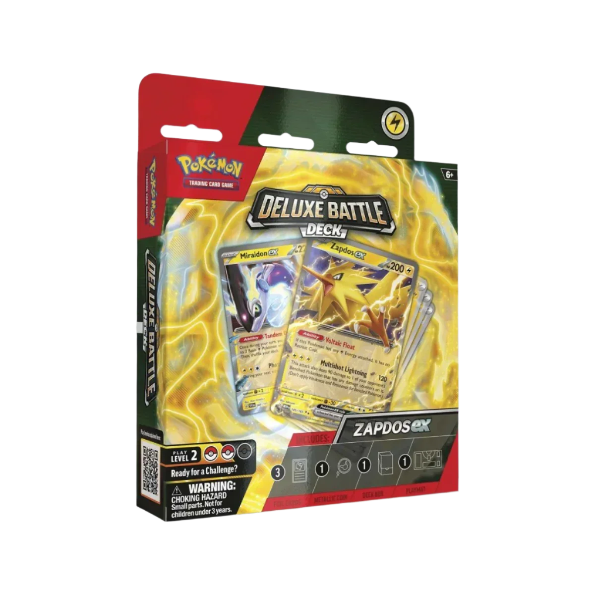 Pokemon TCG - Scarlet & Violet - Deluxe Battle Deck - Zapdos ex