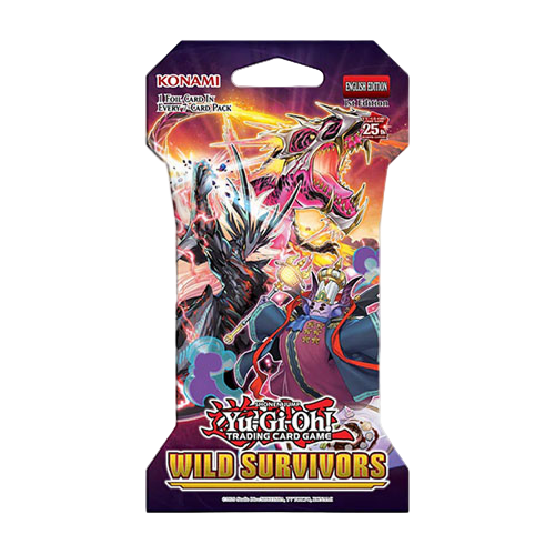 Yu-Gi-Oh! - Wild Survivors - Sleeved Booster Pack