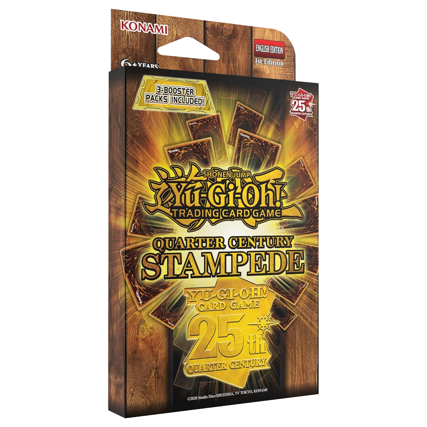 Yu-Gi-Oh! - Quarter Century Stampede - 3-Pack Booster Tuckbox