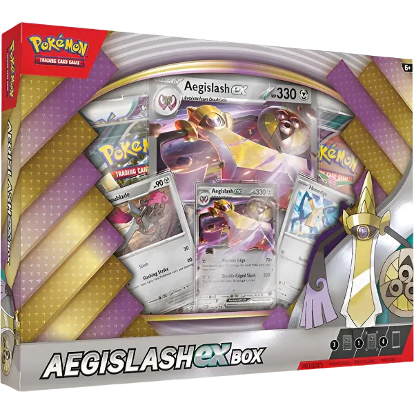 Pokemon TCG - Scarlet & Violet - Aegislash ex Collection Box