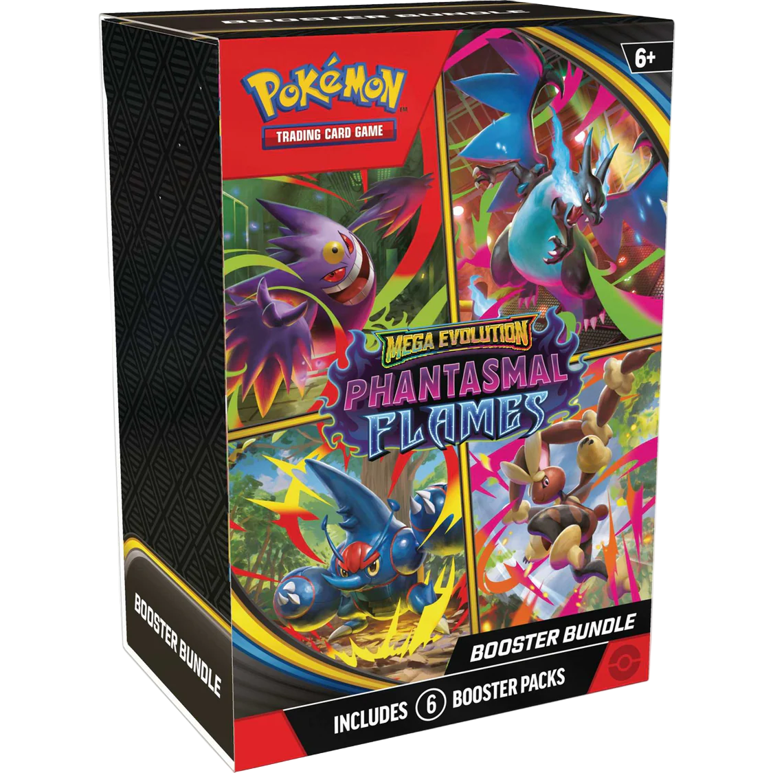 Pokemon TCG - Mega Evolution - Phantasmal Flames - Booster Bundle