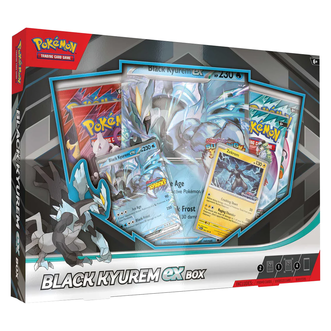 Pokemon TCG - Scarlet & Violet - Black Kyurem ex Collection Box