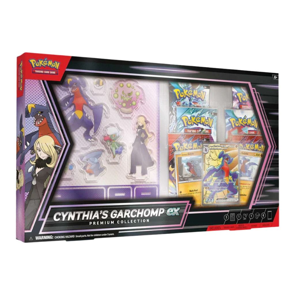 Pokemon TCG - Scarlet & Violet - Cynthia’s Garchomp ex Premium Collection Box