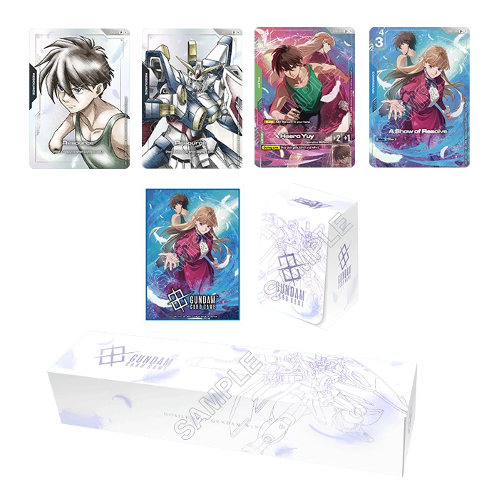 Gundam Card Game - Premium Goods Set - Mobile Suit Gundam Wing 30th Anniversary (PB01)