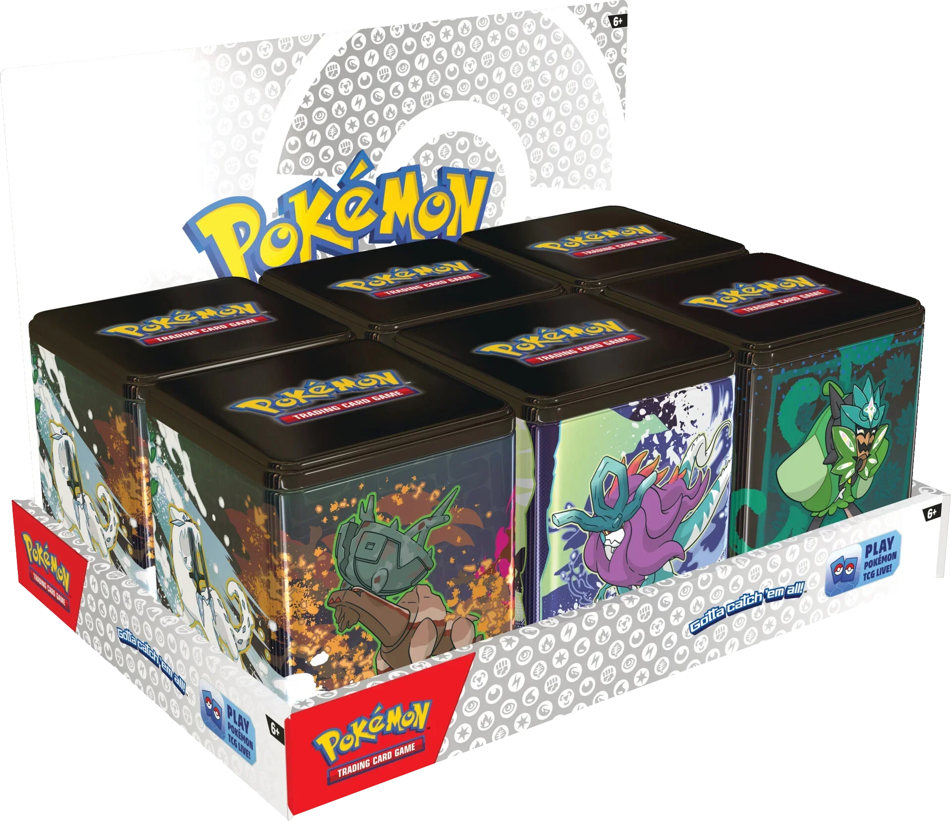 Pokemon TCG - Scarlet & Violet - Stacking Tins (March 2025)