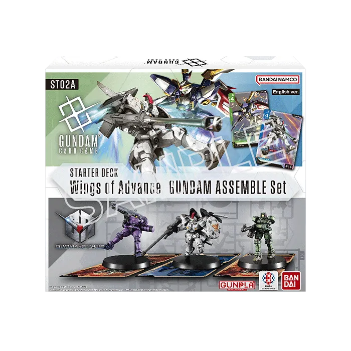 Gundam Card Game - Gundam Assemble Starter Set - Wings of Advance (ST02A)