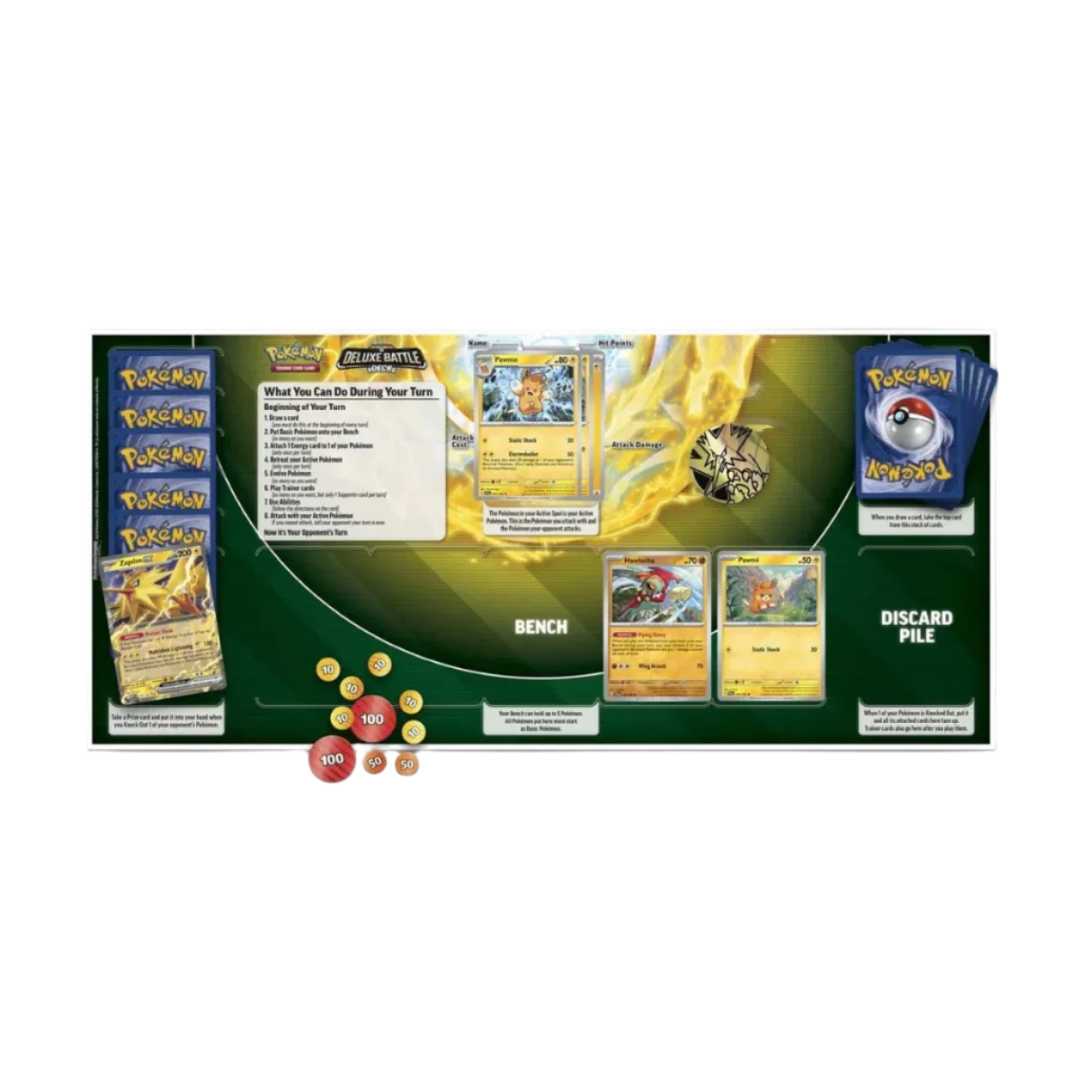 Pokemon TCG - Scarlet & Violet - Deluxe Battle Deck - Zapdos ex