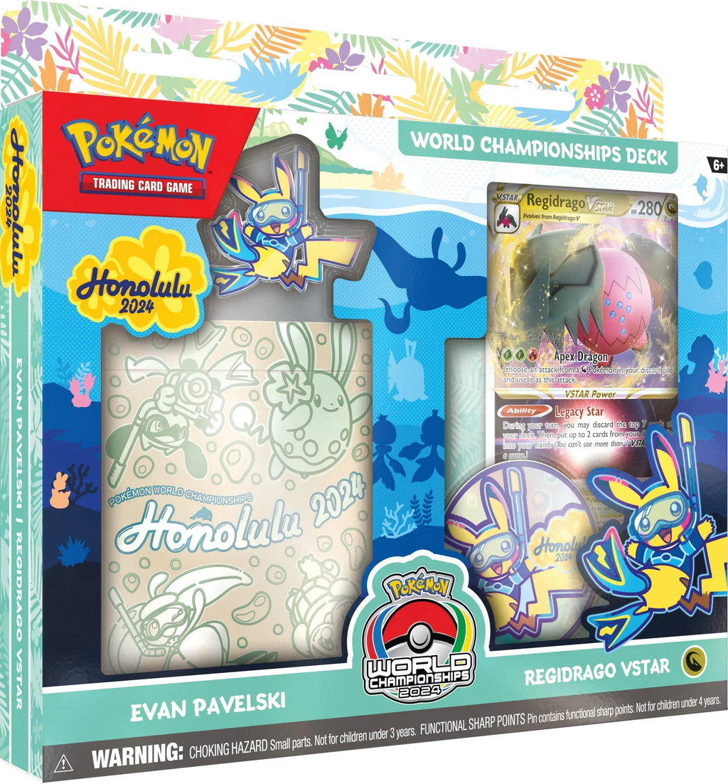 Pokemon TCG - Scarlet & Violet - 2024 World Championships Decks