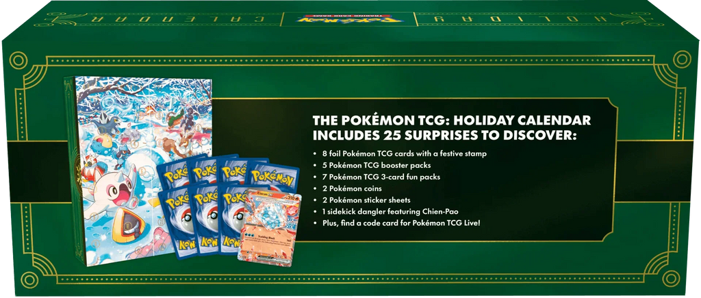 Pokemon TCG - Scarlet & Violet - Holiday Advent Calendar 2024