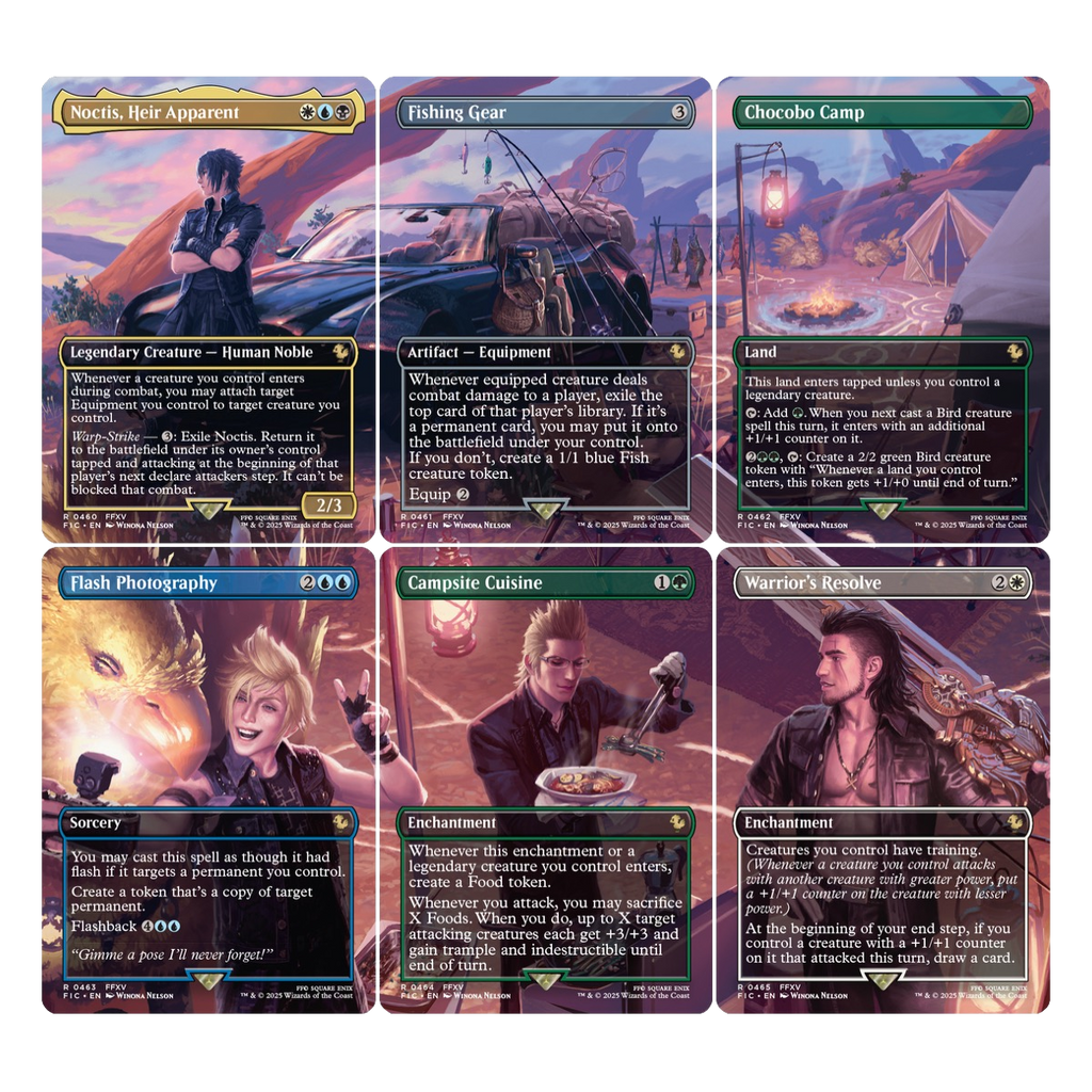 Magic: The Gathering - Universes Beyond - Final Fantasy - Final Fantasy XV Camp Comrades Scene Box