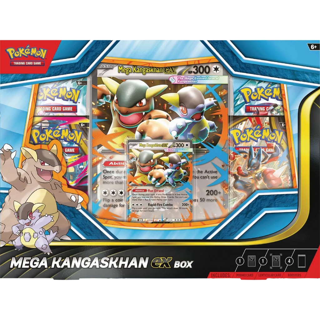 Pokemon TCG - Mega Evolution - Mega Kangaskhan ex Collection Box