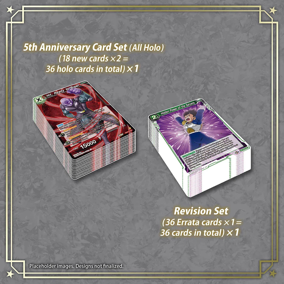 Dragon Ball Super CG Masters - 5th Anniversary Set - Premium Edition (BE21-P)