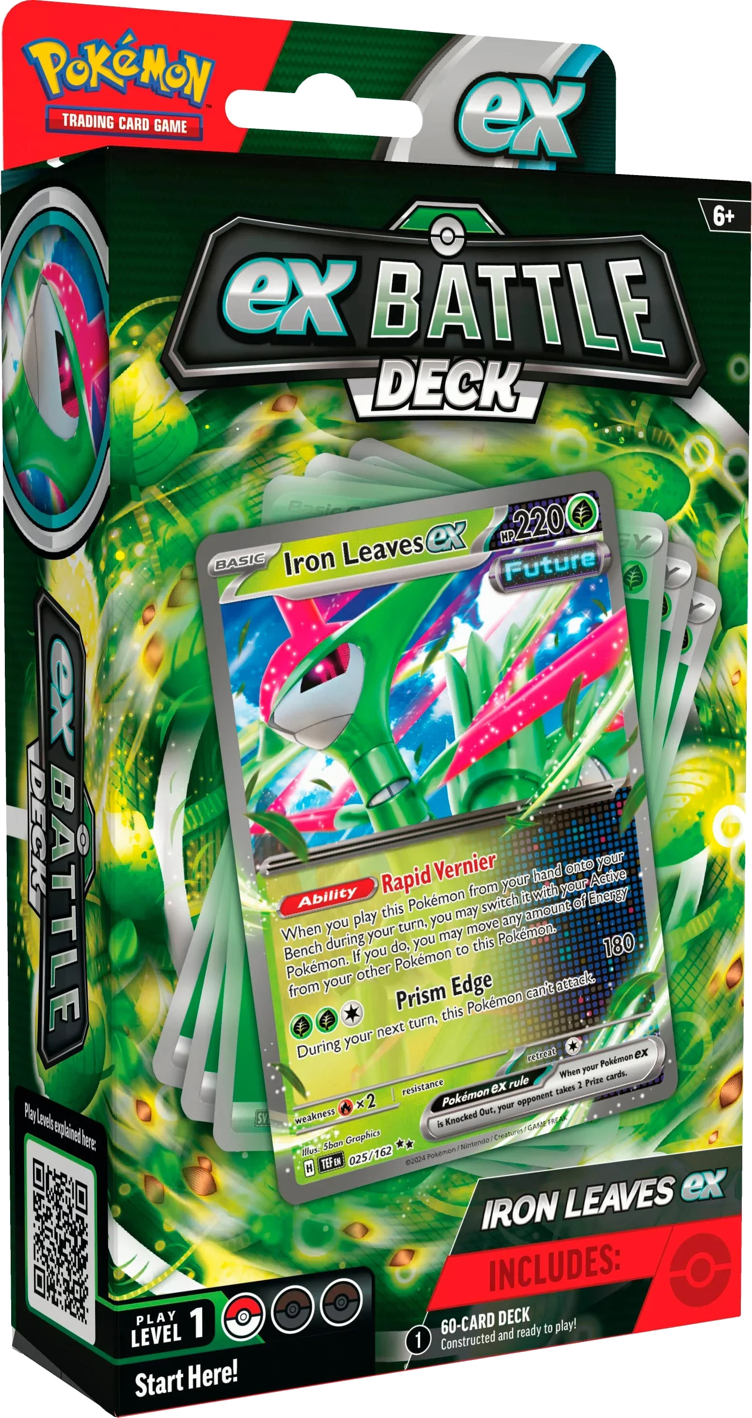 Pokemon TCG - Scarlet & Violet - Battle Deck - Iron Leaves ex