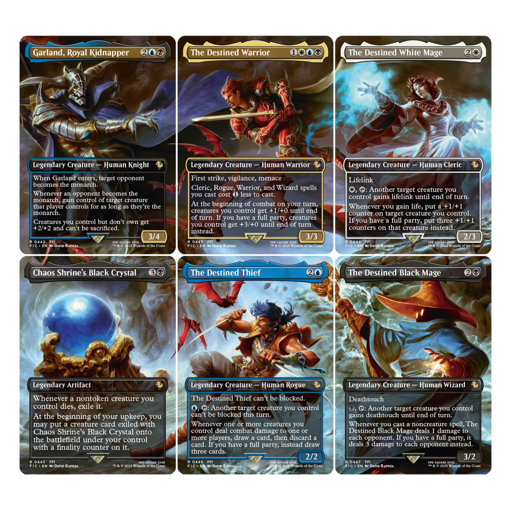 Magic: The Gathering - Universes Beyond - Final Fantasy - Final Fantasy Garland at the Chaos Shrine Scene Box